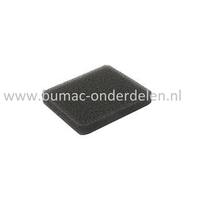 Luchtfilter voor Efco en Oleo Mac Bladblazers, bladzuiger SA2700, Schuimfilter, SA 2700