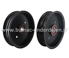 V-Snaar Poelie voor HUSTLER, JOHN DEERE, TORO Super Z, Mini Z, ATZ op Frontmaaiers, Zero Turn Maaiers, Poelie, Riemschijf, Spanpoelie, Drukpoelie