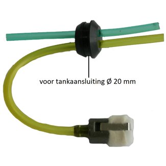 Brandstofslang met Filter en Doorvoerrubber voor KUBOTA, MITSUBISHI D430, Tl43, TL50, TL52 op Bosmaaiers, Trimmers, Motorzeis, Benzineslang