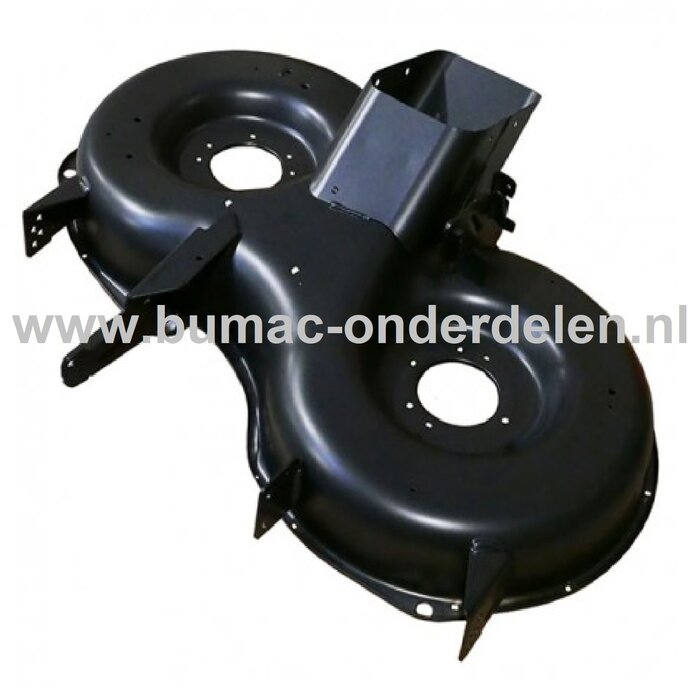 Maaidek voor Husqvarna - Partner - Jonsered - Mc Culloch - Wizard - Lazer - AYP Zitmaaier met achter uitworp, Maaihuis CT131, CT141, CT151, CTH141, CTH140TWIN, CTH151, CTH171, LT2113CM, LT2216CM, LT2217CMA, M2597HBR, M12597RB, M13597HRB, M13597RB, M175H38