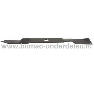 Maaimes Links 54 cm voor Castelgarden, Mountfield, Alpina Zitmaaiers, Tuintrekkers, Frontmaaiers, Grasmaaiers, Maaimes, Maai Mes RM155H