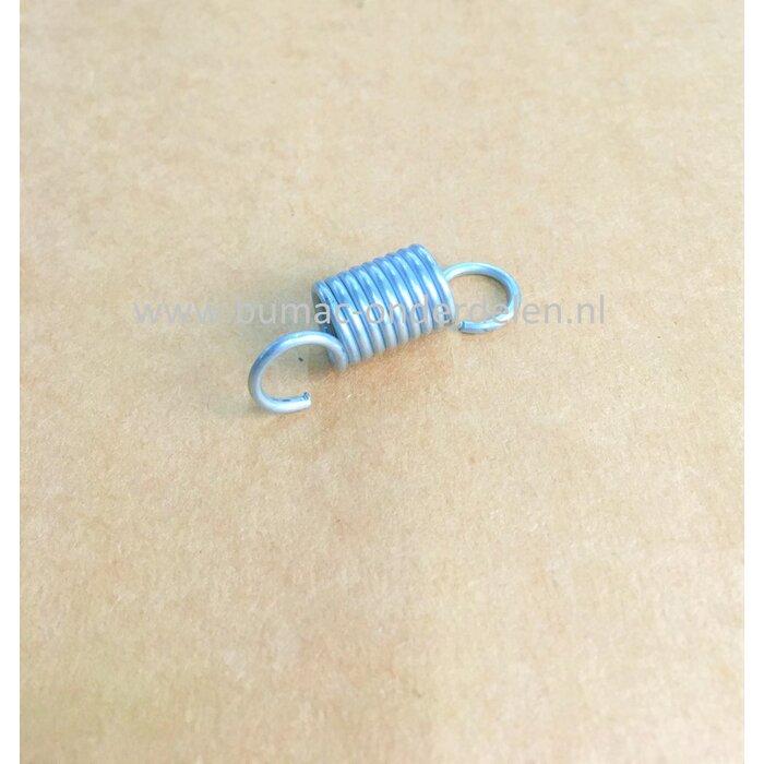 Spanveer voor Diverse Masport Grasmaaiers, Walsmaaiers, Grasmachines, Loopmaaiers, Veer voor op de Tandwielkast van de Aandrijfbak