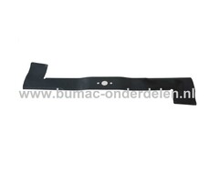 Maaimes Rechts 66,5 cm voor ISEKI Zitmaaiers, Tuintrekkers, Grasmaaiers, Frontmaaiers Maai Mes, Maaimessen SXG323, SXG326, SXGMW122