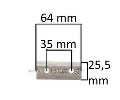 Hakselaarmes voor Lazer Hakselaar, Houtversnipperaar XLZHR2505, Mes, Versnippermes