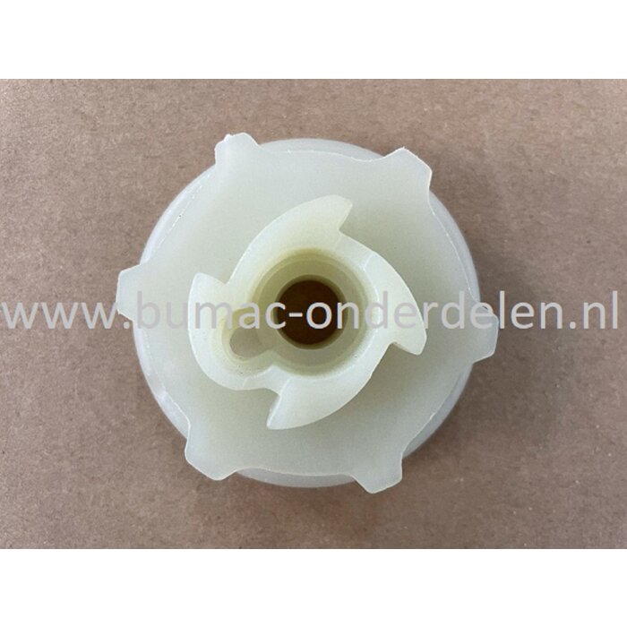 Startpoelie voor Jonsered, Husqvarna CS2041, CS2045, CS2050, GR41, GR44, GR50, RS41, RS44, 40, 45, 49, 240, 240F, 240R, 245R EPA, 245RX, 245RX EPA, 333, 335XPT Bosmaaiers, Trimmers , Motorzeis, Kettingzagen, Starterkoordpoelie, Poelie