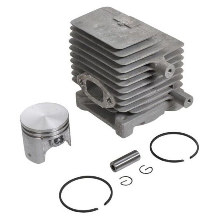 STIHL Cilinderset Ø 34 mm voor FC75 - FC85 - FH75 - FR85 - FR85T - FS80R - FS85RX - FS85T - HL75K - HT70 - HT75 - KA85R - KM85R - KW85 - SP81 - SP85K, Cilinder met Zuigerveren en Pistonpen