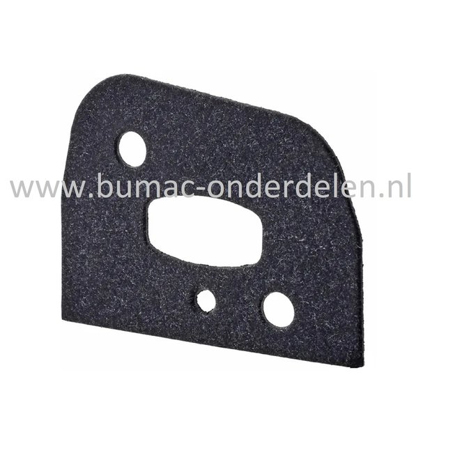 Inlaatpakking voor Stihl Grondboor, Bosmaaiers, Bermmaaiers BT106, FR106, FS106, FS81, FS86, Dichting tussen Cilinder en Spruitstuk, BT 106, FR 106, FS 106, FS 81, FS 86