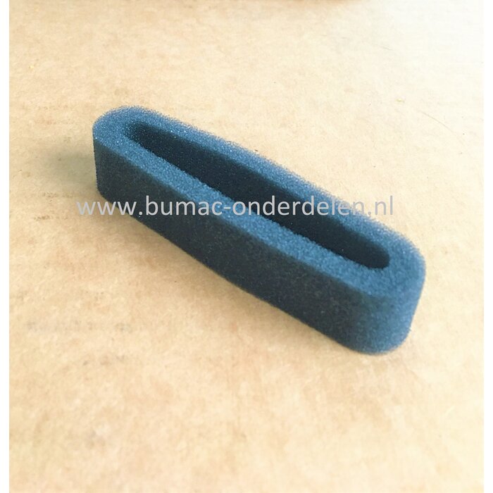 Luchtfilter voor Oleo-Mac Bosmaaiers, Strimmers, Trimmers 720, 722S, 726D, 726S, 726T, OS255, SPARTA 25, SPARTA 25D, SPARTA 25S, SPARTA 25TR, SPARTA 26, SPARTA 26S, SPARTA 26TR, SPARTA 250S, SPARTA 250T, SPARTA 250TR, Schuimfilter, 720, 722 S, 726 D, 726