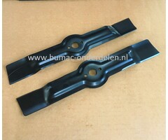 Maaimesset 31 cm L+R voor Cramer, Greenworks Frontmaaiers 82LM61S, Messen voor 82 LM 61 S Grasmaaiers