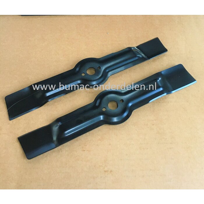 Maaimesset 31 cm L+R voor Cramer, Greenworks Frontmaaiers 82LM61S, Messen voor 82 LM 61 S Grasmaaiers