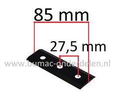 Hakselaarmes voor Lescha Hakselaar, Houtversnipperaar ZAK Junior, Super ZAK, ZAK 2700, ZAK 3500, Snippermes, Versnippermes