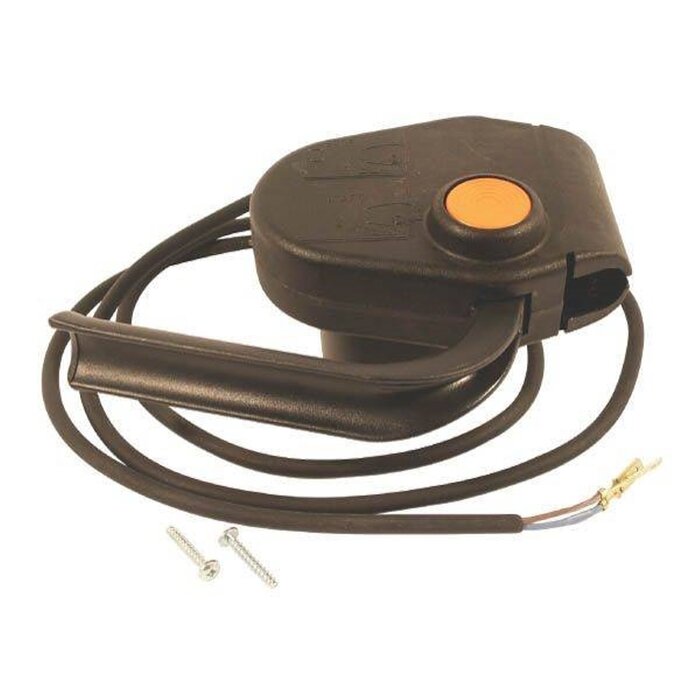 Schakelaar voor Elektrische Grasmaaier voor het Inschakelen van de Motor bij Black en Decker, Bosch, Wolf, Flymo, Gardena, Brill, Husqvarna, MTD, Jonsered, Viking, Sabo, Partner, Mcculloch, Veiligheidsschakelaar voor Grasmaaiers onderdeel