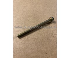 Uitlaatschroef M6x86 mm voor Husqvarna - Jonsered Kettingzaag  34, 41, 136, 137, 141, 142, Schroef, bevestigingsschroef, Uitlaat Bout