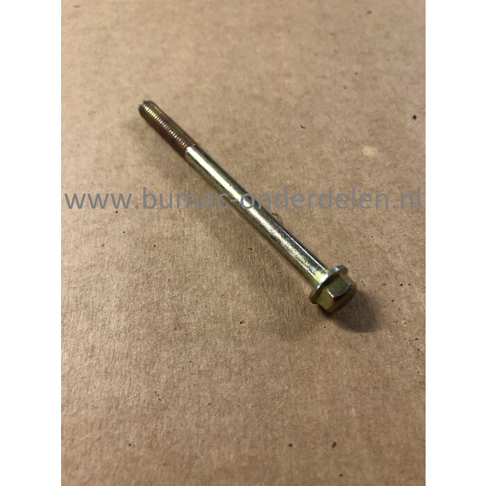 Uitlaatschroef M6 x 86 mm voor Husqvarna - Jonsered Kettingzaag  34, 41, 136, 137, 141, 142, Schroef, bevestigingsschroef, Uitlaat Bout