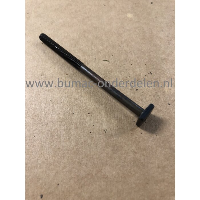 Uitlaatschroef M5x83 mm voor Husqvarna - Jonsered Kettingzaag 51, 51 EPA, 55 Ranger EPA  schroef, bevestigingsschroef, uitlaatbout