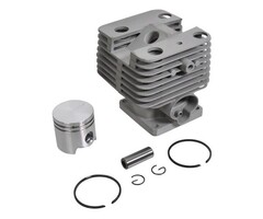 Cilinder met Zuiger Ø 35 mm voor STIHL BT120C - BT121C - FS120 - FS120R, Grondboor - Strimmer - Bosmaaier - Trimmer, Cylinder met Zuiger, Zuigerveren en Pistonpen Compleet