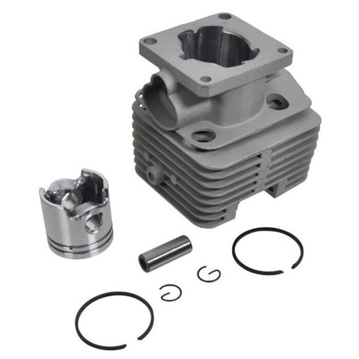 Cilinder met Zuiger Ø 35 mm voor STIHL BT120C - BT121C - FS120 - FS120R, Grondboor - Strimmer - Bosmaaier - Trimmer, Cylinder met Zuiger, Zuigerveren en Pistonpen Compleet