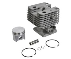 Cilinder met Zuiger voor Stihl Ø 38 mm, FS200 - FS200R - FS350 Bosmaaier - Strimmer - Trimmer, Cylinder met Zuiger, Zuigerveren en Pistonpen Compleet