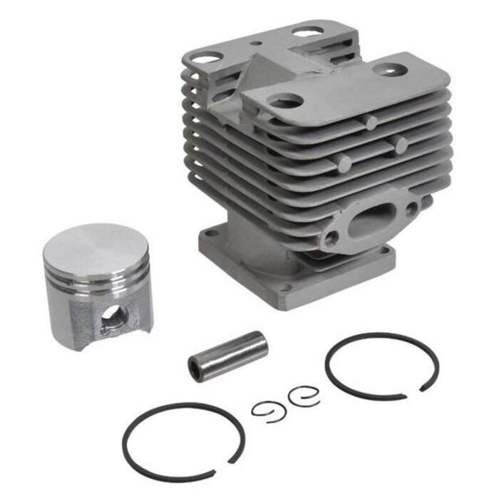 Cilinder met Zuiger voor Stihl Ø 38 mm, FS200 - FS200R - FS350 Bosmaaier - Strimmer - Trimmer, Cylinder met Zuiger, Zuigerveren en Pistonpen Compleet