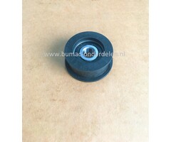 Spanrol voor Sabo, John Deere Grasmaaiers, Loopmaaiers, Zero-Turn Maaiers JX90, 54-K-Vario, 54-Vario-B, R54VE, R54RVB, Spanpoulie, Pouley, JX 90, 54 K Vario, 54 Vario B, R 54 VE, R 54 RVB