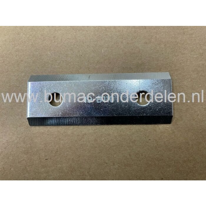 Hakselaarmes 75 mm voor LESCHA zak 1500, zak 2002 op Tuinhakselaar, houtversnipperaar mes, onderdeel, zak1500, zak2002