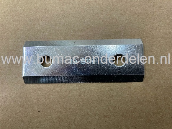 Hakselaarmes 75 mm voor LESCHA zak 1500, zak 2002 op Tuinhakselaar, houtversnipperaar mes, onderdeel, zak1500, zak2002