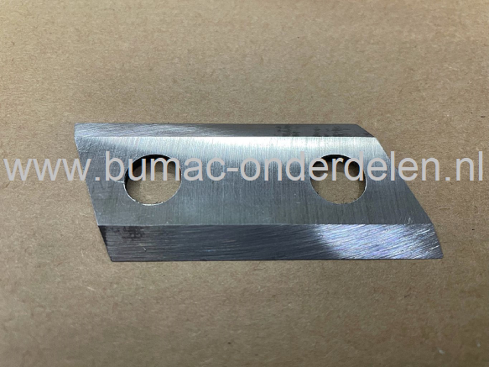 Hakselaarmes 75,6 mm voor ALKO NEWTEC 2400R op Tuinhakselaren