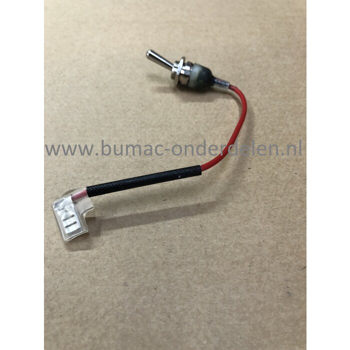 Stopschakelaar voor ECHO - SHINDAIWA Kettingzagen - Benzinezagen, CS-390ESX, CS-452ESX, CS-500ES, CS-501SX, CS-501SXH, 390SX, 446S, 452S, 452GS, 501SX, aan/uit schakelaar, veiligheid schakelaar