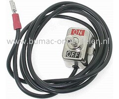 Universele Schakelaar met spanner op Heggenscharen, Bosmaaiers, Trimmers , Motorzeis, Grondboren, Aan & Uit Schakelaar, Start & Stop Schakelaar, Veiligheidsschakelaar