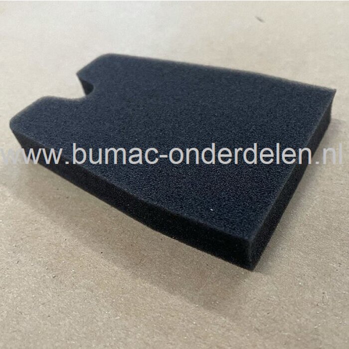 Luchtfilter voor OLEO-MAC  746S, 746T, 753S, 753 MASTER, 446BP, 453BP, EFCO , 8460, 8460IC, 8465, 8530, 8530IC, 8535, 8550 BOSS op Bosmaaiers, Trimmers, Motorzeis, Schuimfilter, Filter