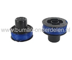 Draadspoel voor BLACK & DECKER 82300, 82310, 82312, CST500, CST800, GE600, GE800, GL250, GL310, GL360, GL360SB, GLC500, ST200, ST300, ST400, ST1000, ST3000, ST4000, ST4050, ST4400, ST4500, ST5000, ST6500, ST6800, ST7600 op Bosmaaiers, Trimmers, Motorzeis,