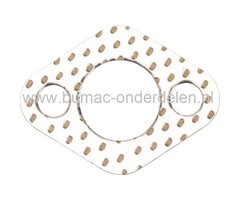Uitlaatpakking voor BRIGGS & STRATTON Motoren 080200, 082200, 082300, 082400, 083400, 091200, 092200, 092500, 092900, 093300, 093400, 093500, 094000, 094300, 094900, 095300, 095400, 095900, 097400, 098900, 09B900, 09C900, 09D900, 09E900, 09H900, 09J900, 0