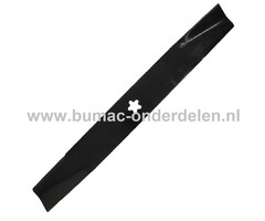 Maaimes 48,5 cm voor AYP, Husqvarna, Jonsered, Partner Tuintrekkers, Zitmaaiers, Grasmaaiers, Frontmaaiers met 2 Maaimessen op een Maaidek van 38 Inch Maai Mes, YT130, YT150, YT180, onderdeel