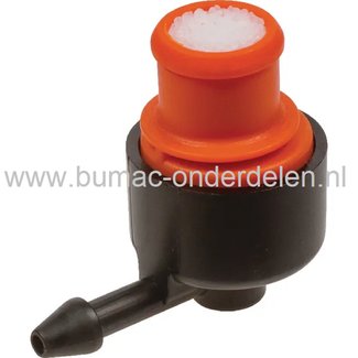 Ontluchter voor STIHL FS490, FS560, FS240, FS240C, FS360, FS410, FS460, FR410 op Bosmaaiers - Trimmers - Motorzeis