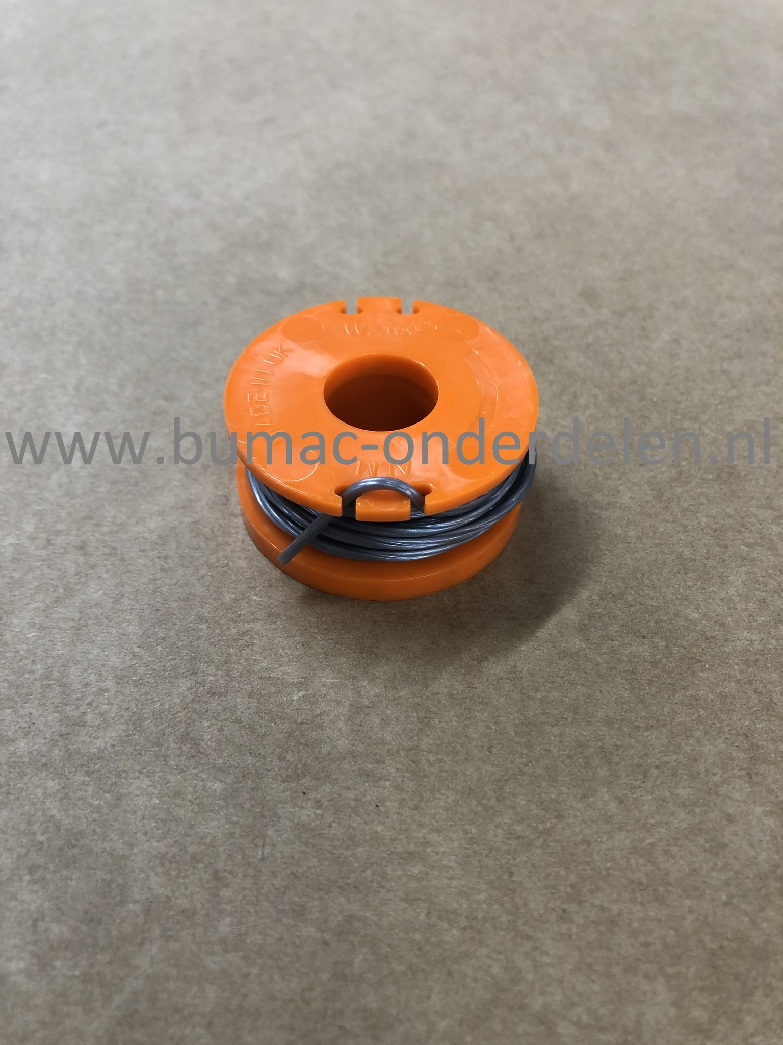 Draadspoel voor  MGTP18Li, QUALCAST CGT25, CGT183A, Accu 18V, MAC ALLISTER, WG150, WG150E18v draadloos, WG150.1, WG150.2, WG150.3, WG151, WG151E 18vLi-ion, WG151.5, WG165 24vLi-ion, WG166 WORX, Bosmaaier en Strimmer, Spoel