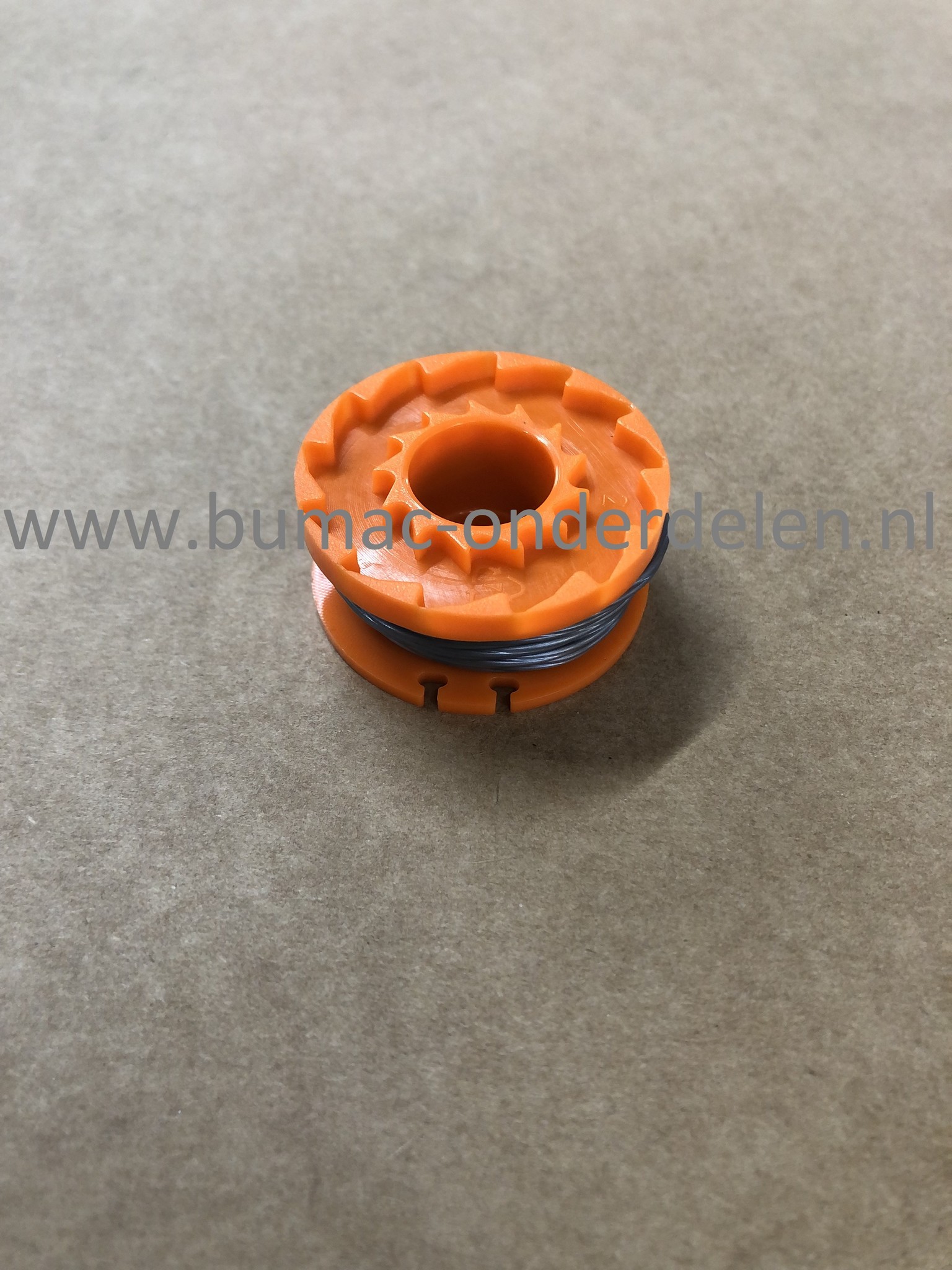 Draadspoel voor  MGTP18Li, QUALCAST CGT25, CGT183A, Accu 18V, MAC ALLISTER, WG150, WG150E18v draadloos, WG150.1, WG150.2, WG150.3, WG151, WG151E 18vLi-ion, WG151.5, WG165 24vLi-ion, WG166 WORX, Bosmaaier en Strimmer, Spoel