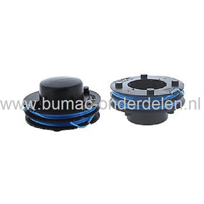 Draadspoel voor B&Q PWR300GTB twin line, Triple Pack TRY250SGTD, GARDIF GT2501, GT2505, GT2518, GT3515, MAC911031, CLCH700E, KINZO 250, MAC ALLISTE MGTP300P, PERFORMANCE POWER PWR300GTB, TRY250SGTD op Kantensnijders, Kantenmaaiers, Maaidraad