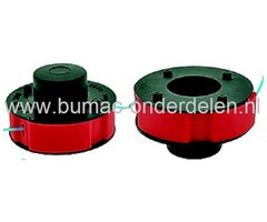 Draadspoel voor ALKO GT340DUO, FARM&GARDEN XT300, GORDOL RT2430, RT2435, RT2540, RT4001DA, IKRA RT3003DA, 4001DA, 4004DA, 6542DA, 8501DA, 9000DA, 9103DA, 4001DASENSOMATIC, 5524DA, 2435, RT30CT, RT900DA, RT9103DA, IRONSIDE RT900DA, RT6542DA, RT8501DA, RT91