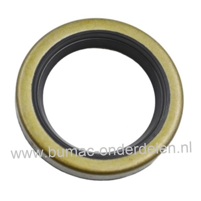 Oliekeerring voor Briggs and Stratton Motor op Zitmaaier - Frontmaaier, Briggs and Stratton IC en Vanguard Motoren