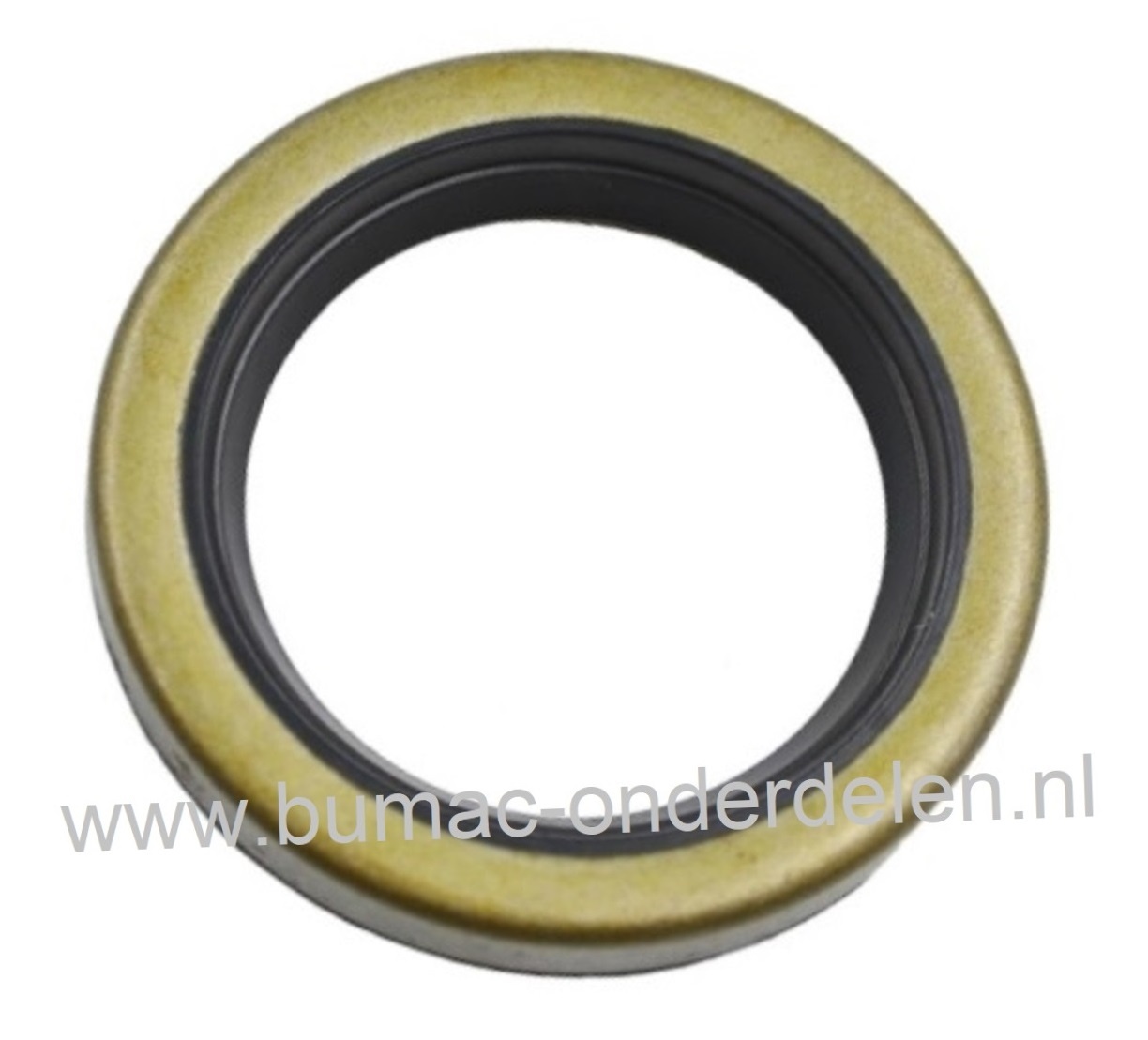 Oliekeerring voor Briggs and Stratton Motor op Zitmaaier - Frontmaaier, Briggs and Stratton IC en Vanguard Motoren