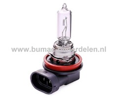 Halogeenlamp 12V-65W Fitting PGJ19-5 Vermogen 65 Watt Type H9 ECE-Norm E13 Lamp voor Koplamp Verlichting Auto, Trekker, Aanhanger, Shovel, Hijskraan, Verlichtingsbalk