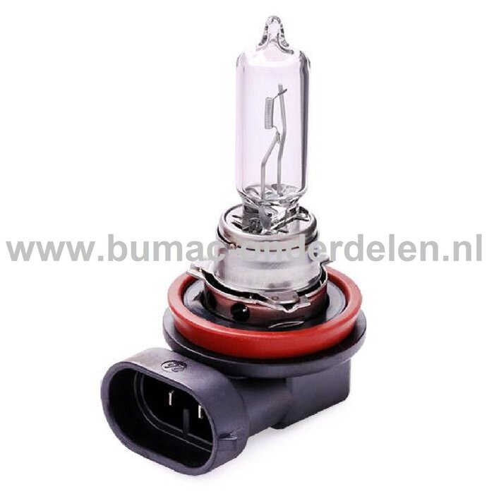 Halogeenlamp 12V-65W Fitting PGJ19-5 Vermogen 65 Watt Type H9 ECE-Norm E13 Lamp voor Koplamp Verlichting Auto, Trekker, Aanhanger, Shovel, Hijskraan, Verlichtingsbalk