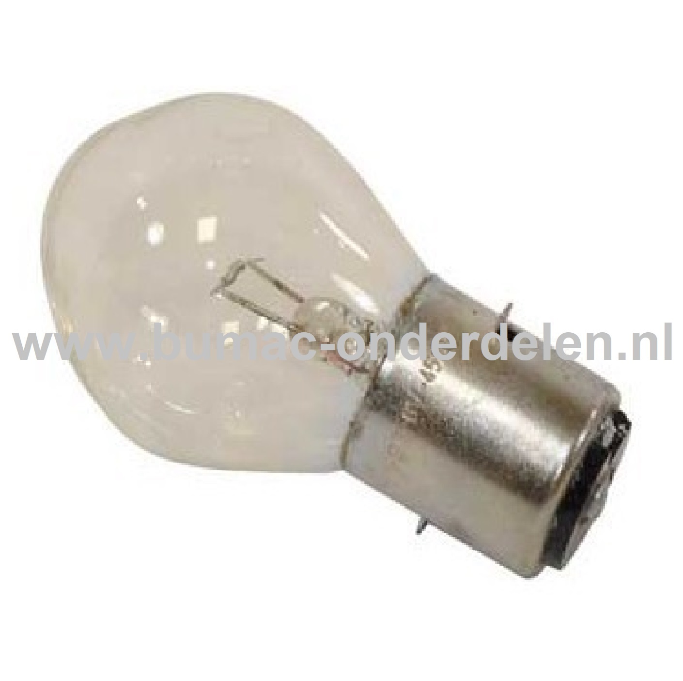 Gloeilamp 12V-35W Fitting BA20s Vermogen 35 Watt Type B11 Peertje voor Knipperlicht, Remlicht, Mistachterlicht, Achteruitrijverlichting, Verlichting Auto, Trekker, Aanhanger, Shovel, Hijskraan, Verlichtingsbalk