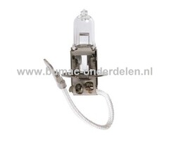 Halogeenlamp 24V-70W Fitting PK22s Vermogen 70 Watt Type H3 Lamp voor Koplamp Verlichting Auto, Trekker, Aanhanger, Shovel, Hijskraan, Verlichtingsbalk