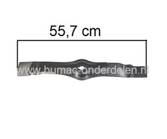 Maaimes Links 55,7 cm, voor John Deere LX266, LX255, LX277, GT225, GT235, GT245, LT133, LT155, LT166, LT170, LT180, LT160, X324 Zitmaaiers, Tuintrekkers, Maai mes, Mulchmes, onderdeel, Johndeere