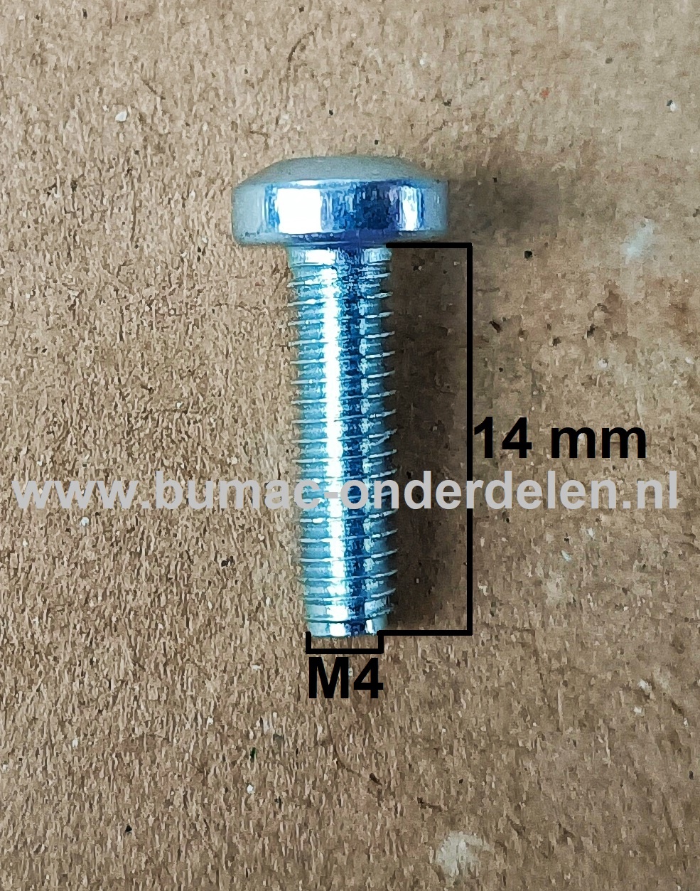 Torx Bout M4x14 mm Metrisch voor STIHL Heggenschaar, Bosmaaiers, Trimmers, Motorzeisen Bout Torx, Cilinderkopbout, Bout, Schroef, onderdelen