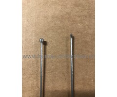 Flexibele Gaskabel 1,2 x 4000 mm voor universele Veegmachine, Tuinfrees, Grasmaaier, Zitmaaier, Frontmaaier, Trekker, Kooimaaier, Verticuteermachine,