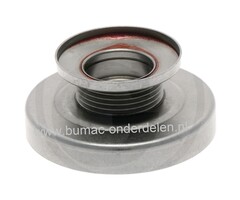 Koppelingstrommel voor Aandrijfriem voor Stihl Bandenzagen, Doorslijpers, Motorslijpers V-Snaar Poelie, V Snaar Poelie, Ribriem, Koppelings trommel TS410, TS420, TS480i, TS500i, onderdeel, TS 410, TS 420, TS 480 i, TS 500i