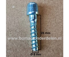 Torx Schroef 6x25 mm voor STIHL Kettingzagen, Motorzagen, Benzinezagen Schroef Torx, Cilinderkopbout, Bout, Schroef, onderdelen