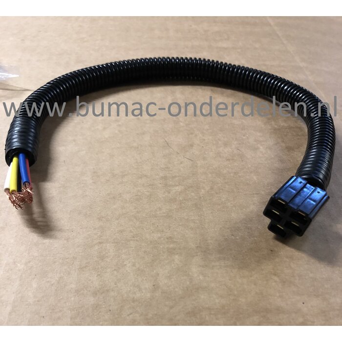 Kabelboom voor Contactsloten van MURRAY -  MTD - TORO - GRAVELY Zitmaaiers, Frontmaaiers, Tuintrekkers Kabel met Connector onder andere voor Contactslot 502017, 502020, 502015